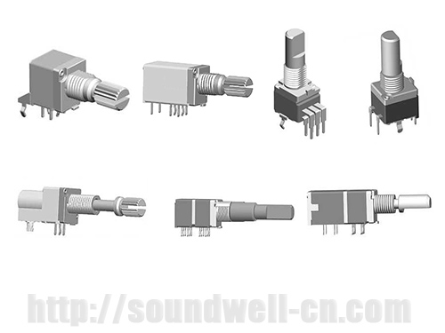 RA09 Metal Shaft Rotary Potentiometer