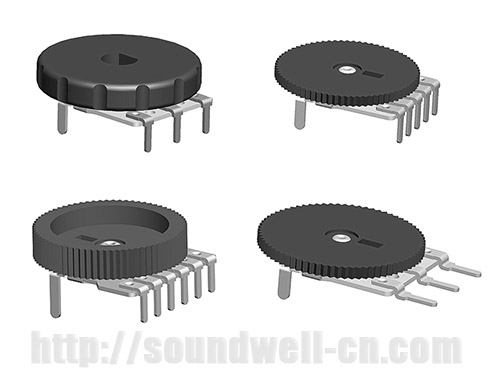 RC10 thumb-wheel rotary potentiometer